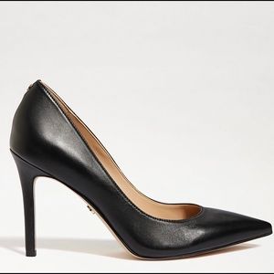 HAZEL POINTED TOE HEEL by Sam Edelmam, color Black size 5 1/2